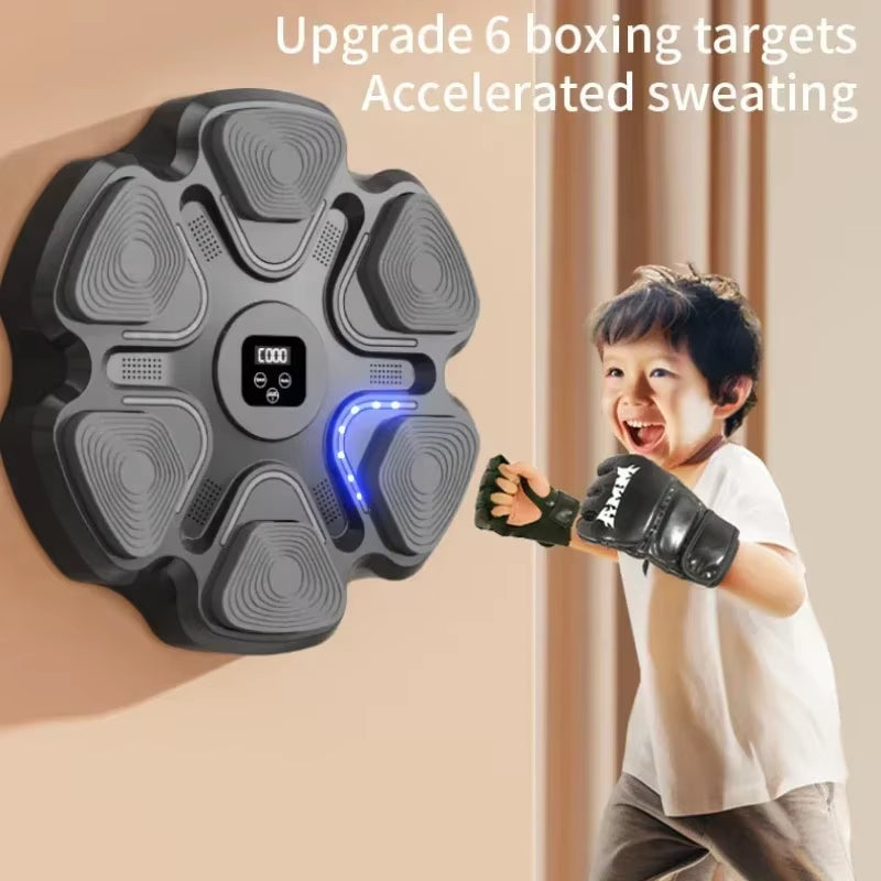 New Music Boxing Target Smart Boxing Target Trainer Reaction Training Adult/Child Home Training Boxing Machine Agility Reaction