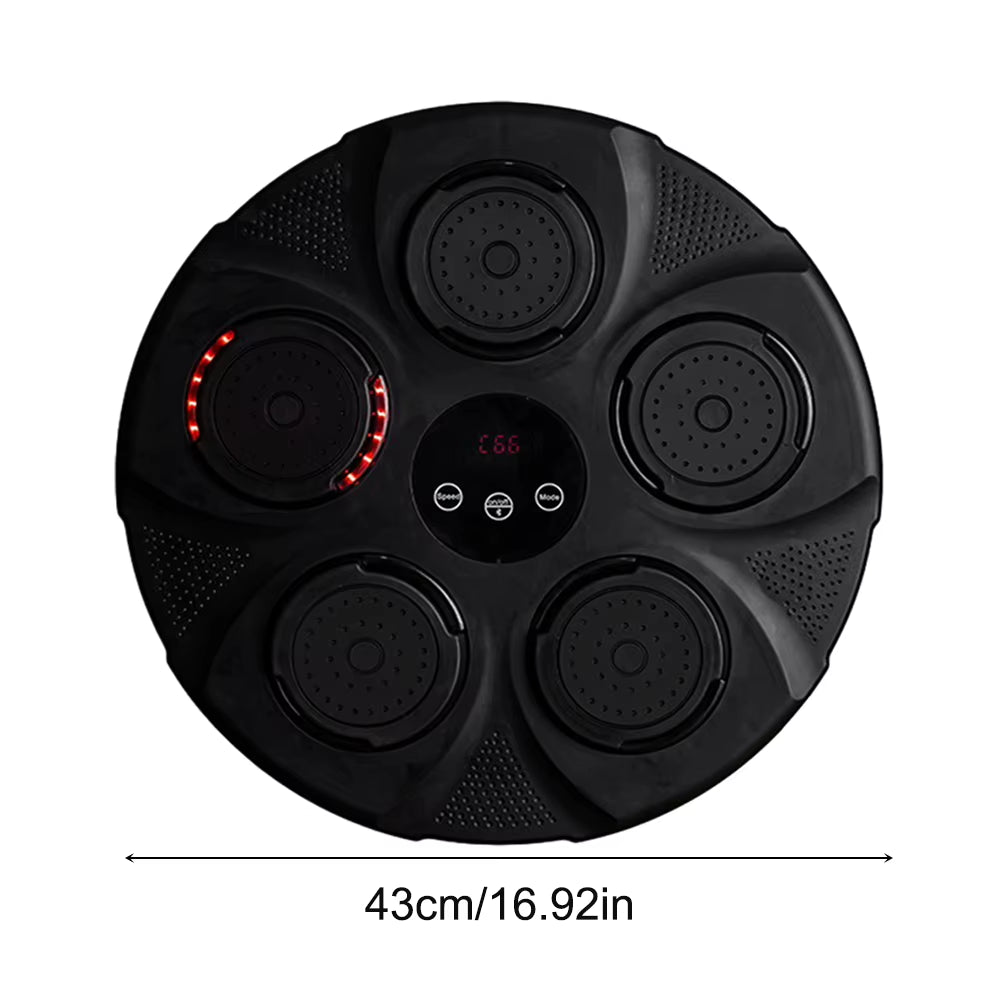 Intelligent Music Boxing Target with Bluetooth Boxing Training Target Wall Mounted Punching Pad for Adult Kids Boxing Equipment