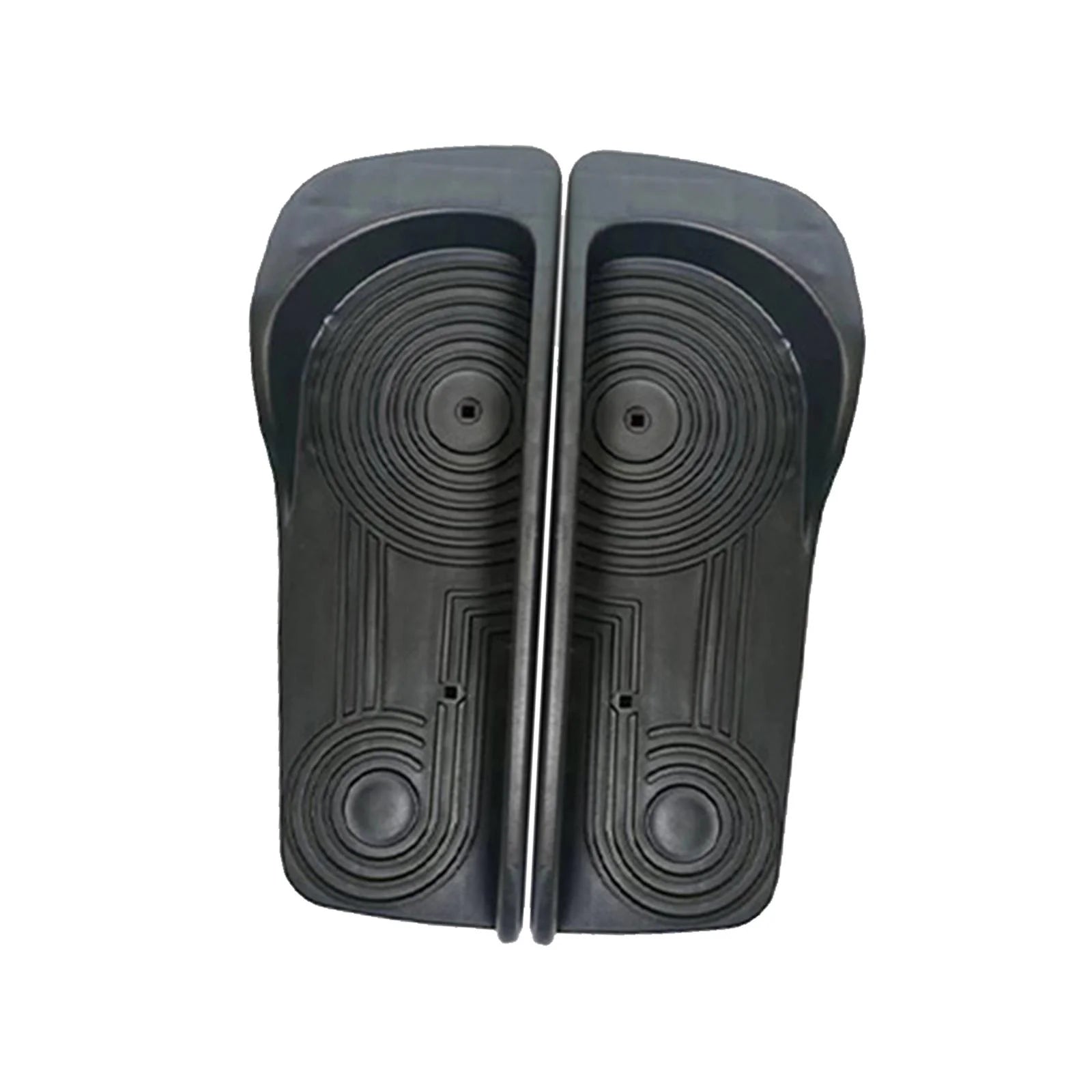 2Pcs Rowing Machine Elliptical Machine Foot Pedals for Workout Indoor Office Uneven Bottom